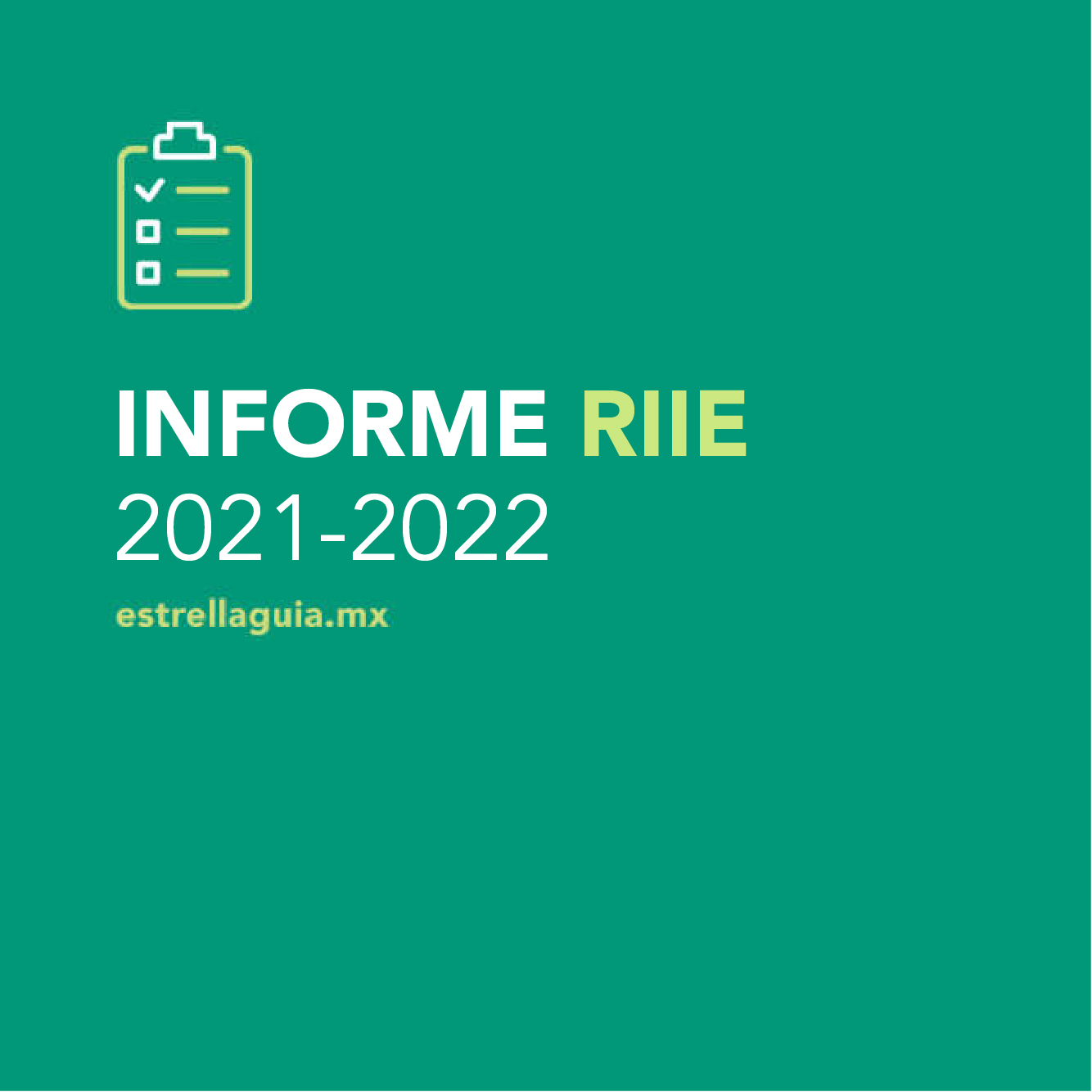 Informe RIIE 2021-2022