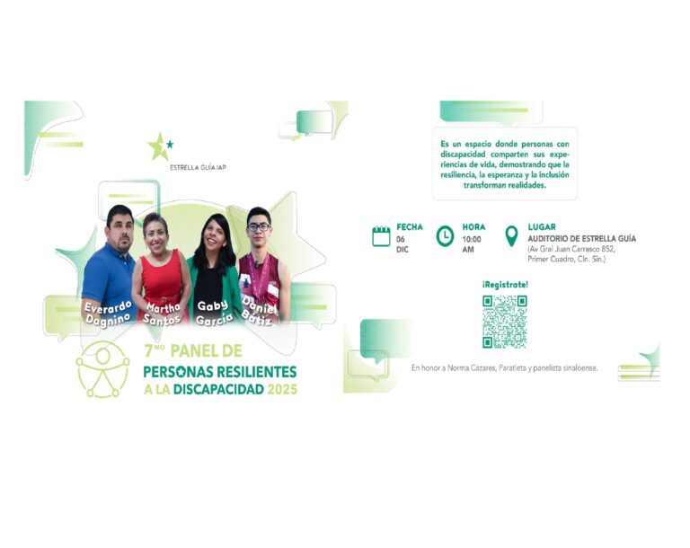 Estrella Guía te invita a su gran Panel de Personas que han superado una Discapacidad